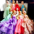 30 cm large size Anna elsa princess baby new design dress a variety of color toys