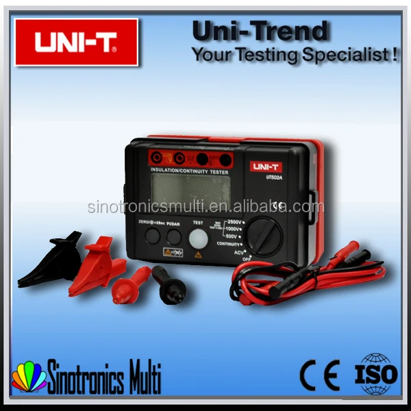 Uni-t Ut502a ฉนวนกันความร้อน Tester - Buy เครื่องทดสอบฉนวน,Uni-t,Ut502a