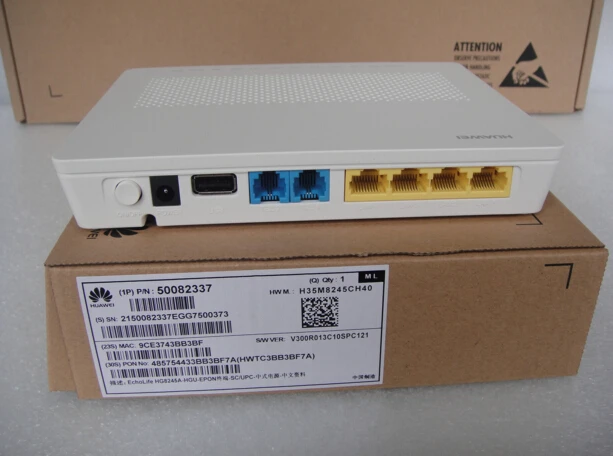 Orginal Huawei Hg8245a Epon Onuhuawei Hg8245a Gpon Onu Fiber Optic 8449