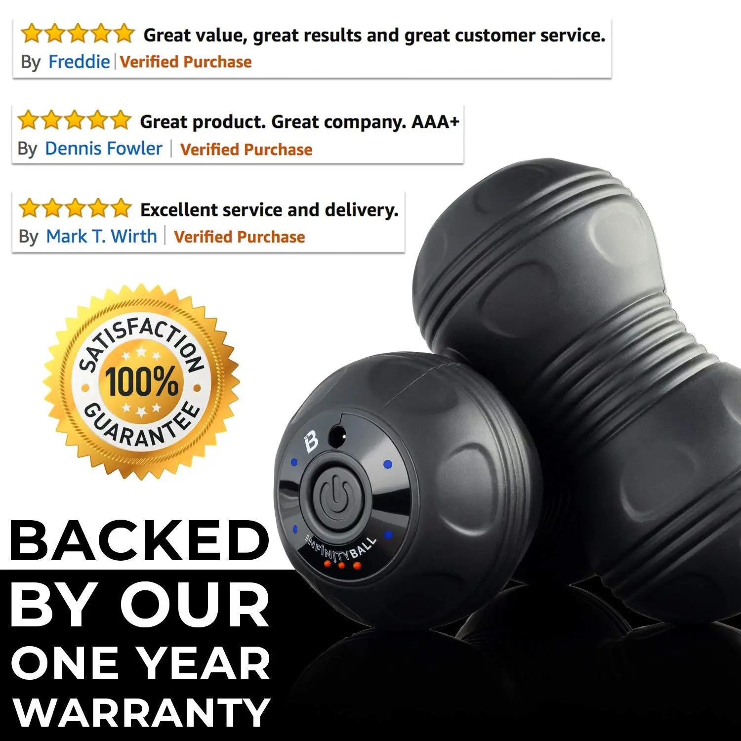 Heat Electric Massage Roller Therapy Vibrating Massage Ball Buy