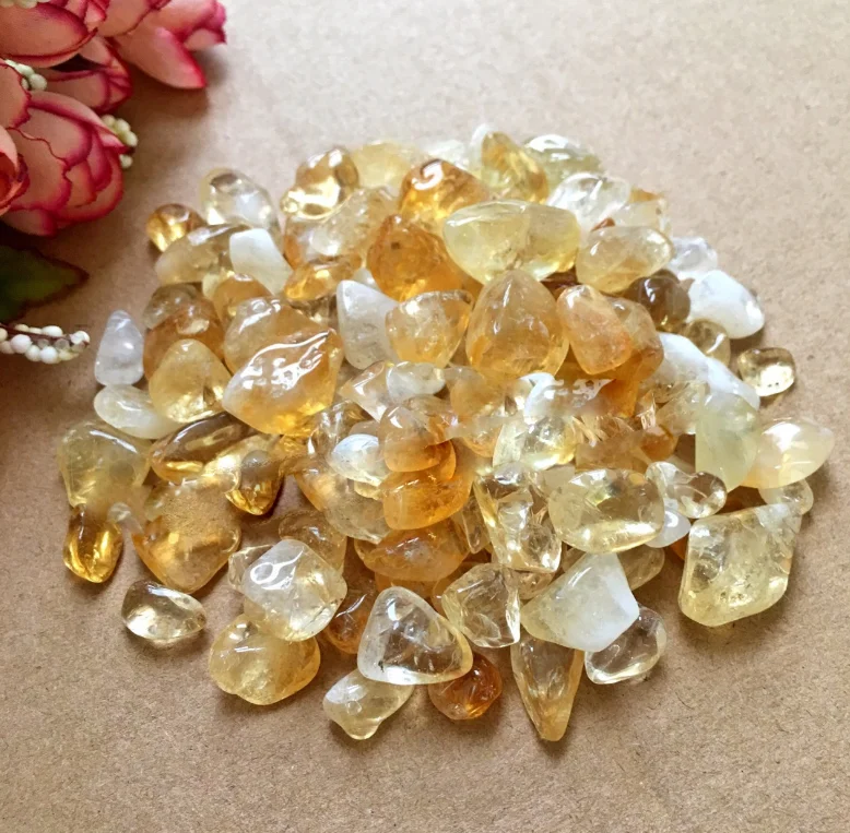 Wholesale natural citrine large quartz crystal for sale