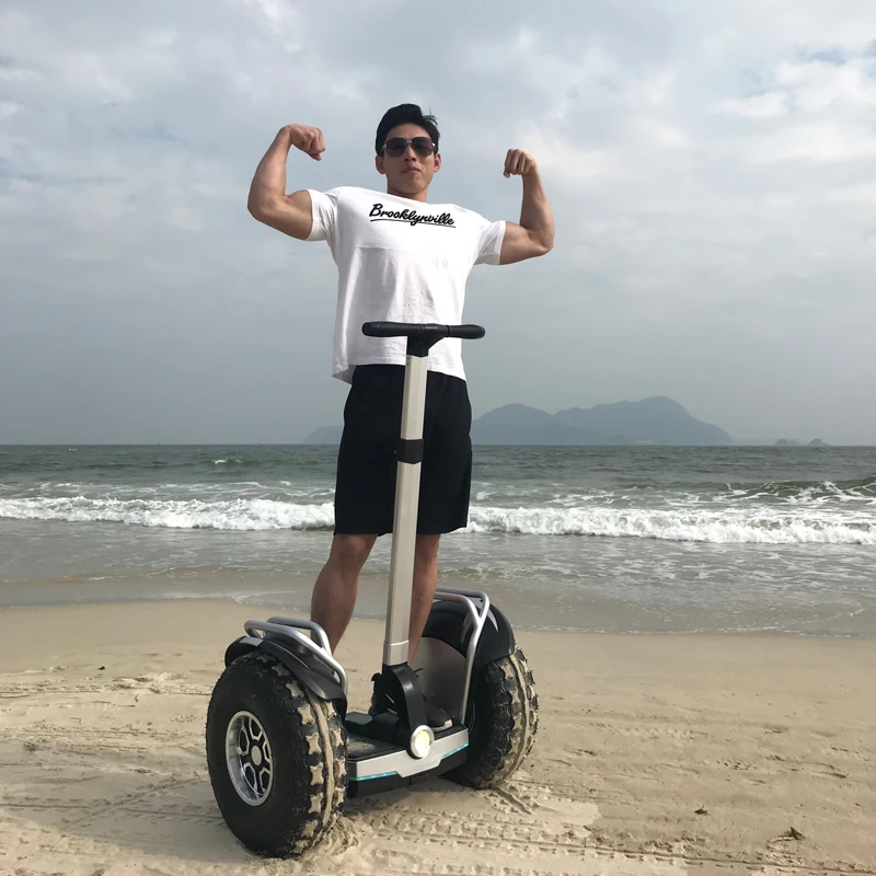 Off Road 2 Wheel Stand Up Electric Chariot X2 Scooter With Golf Holder Buy 2 Wheel Electric