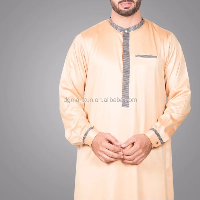 Chinese Supplier Saudi Style Men Thobe Hotsale Arabic Thobe Abaya ...