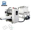 Facial Tissue Folder Embossing Folding Slitting Machine Production Line