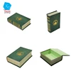 Custom book shape paper a gift box, Paper Flagon Boxes With Flask