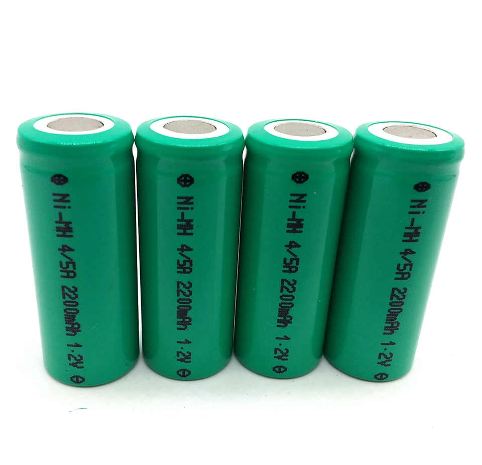 2er Reihe NiMH Mignon AA 2,4V 2500mAh Super-Cell Akkupack Mit Anschlüssen