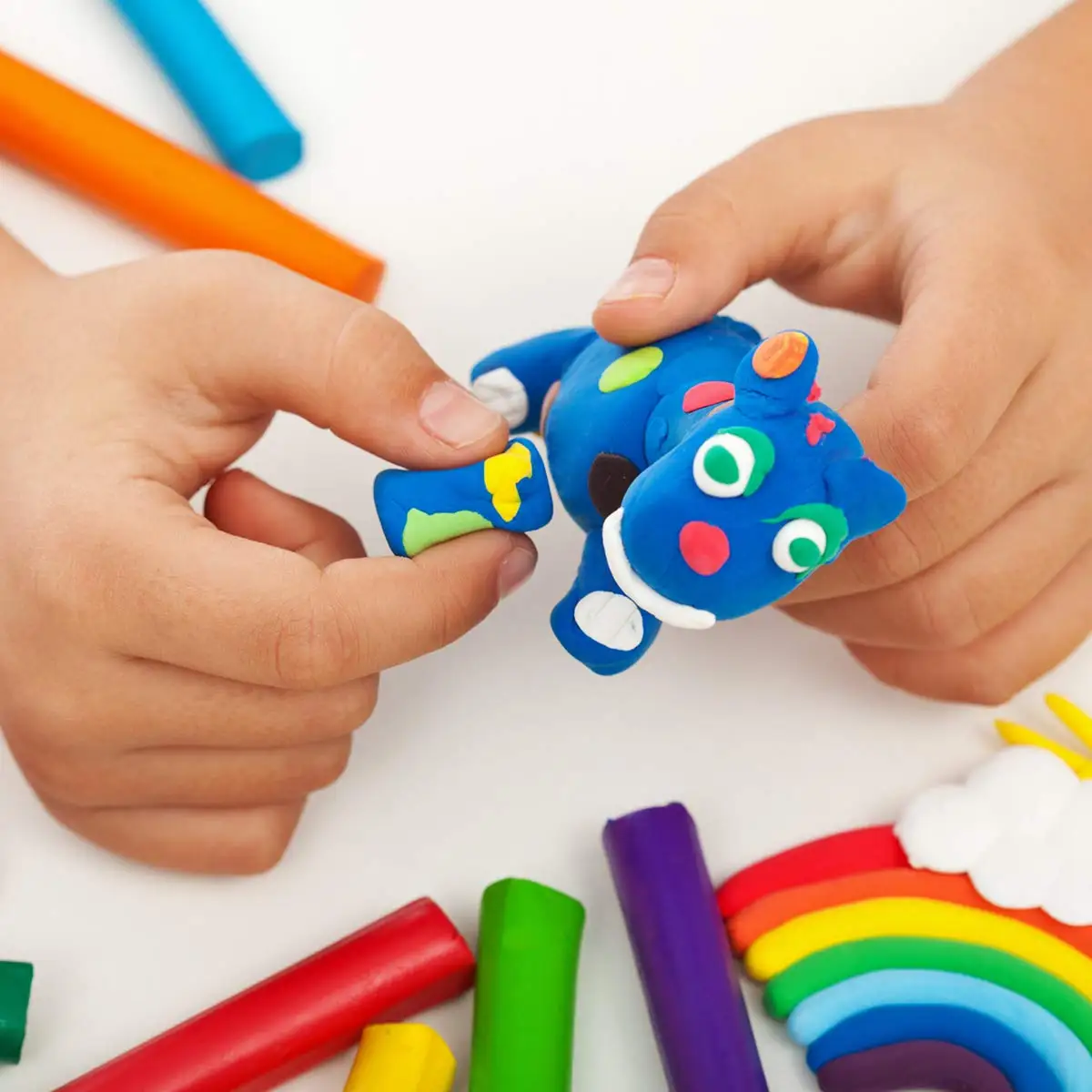 China Factory Supplier Nontoxic Super Light Air Dry Fimo Polymer Clay