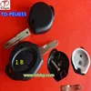 Tongda car key TD-PEU033 KEY.no logo , high qualty 1 button NE73(206) key for peugeot(Inside with battery connecting)
