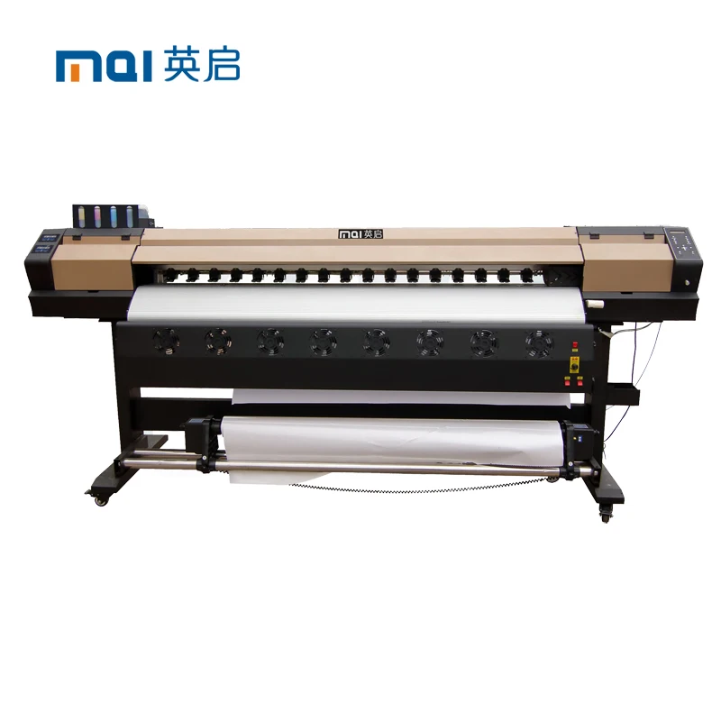 Two Head 1680mm Canvas Oil Painting Printer Large Format Printing With