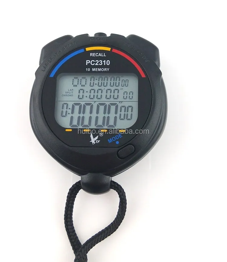 Digital Swimming Stopwatch /timers Three Rows With Ten Laps - Buy ...