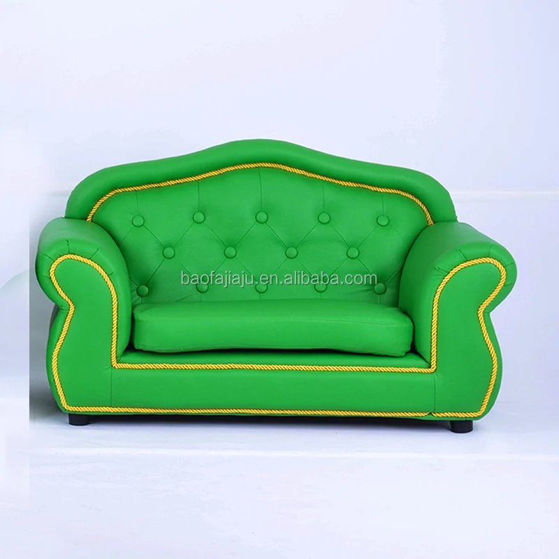 New Design Kids Silver Chesterfield Sofa Mini Red