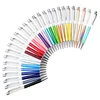 Creative Empty Tube Ballpoint Pen Self-filling half tube empty black ink DIY pens office supplies