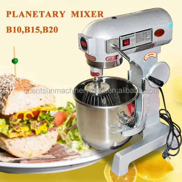 B20l Electric Pastry Planetary Food Mixer Industrial - Buy Electric ...