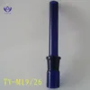 Eco-friendly borosilicate colored handmade male ground glass joints