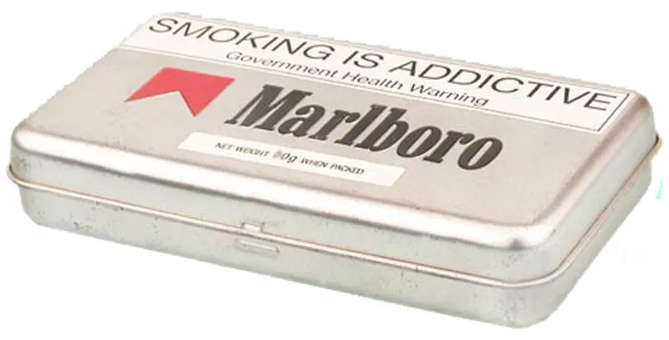 China Factory Direct Sale Wholesale Tin Metal Cigarette Cases Packing ...