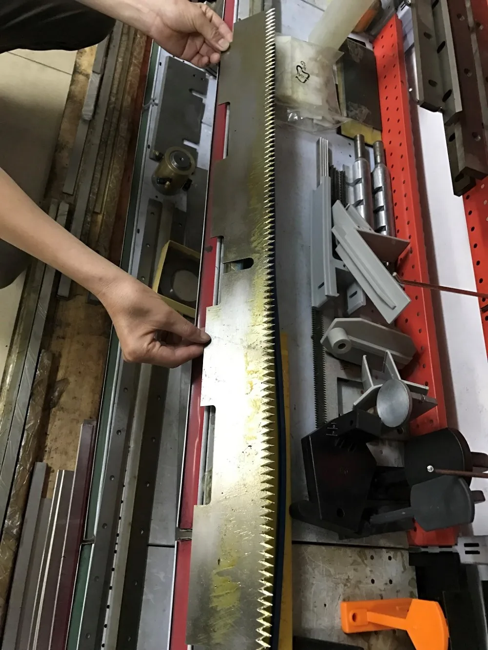 Packing Serrated Toothed Knives Blade Tools Sharpening Machine Buy