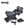 Aim-O tactical scopes ACOG 4X32 Scope with QD Mount + Mini Red Dot riflescopes hunting equipment