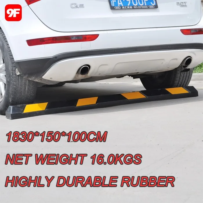 Length 1830mm Rubber Car Stopper Wheel Parking Stopper Buy Rubber Car