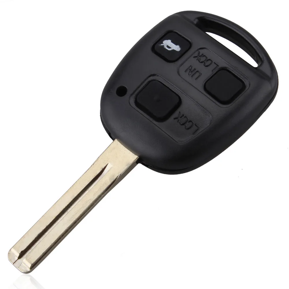 Discount Keyless Replacement Uncut Key Shell Case and Trunk Button Pad Gut Compatible with HYQ1512V 2 Pack