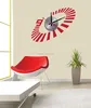 China wholesales modern house deco Wall Sticker Clocks/ star track design Promotional Wall Clock/ DIY 3D Clock Sticker