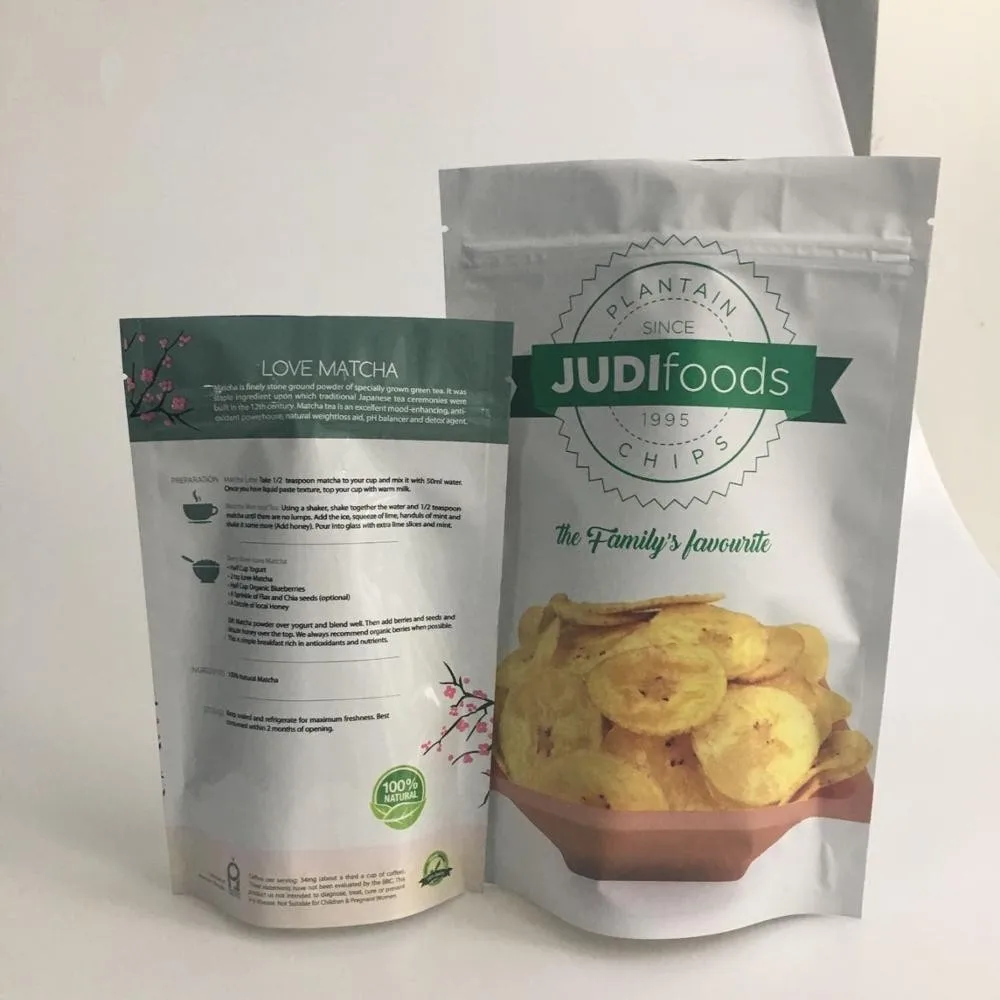 定制印刷食品级立式包装袋与自封式小吃 - buy 食品级,带小吃自封袋,