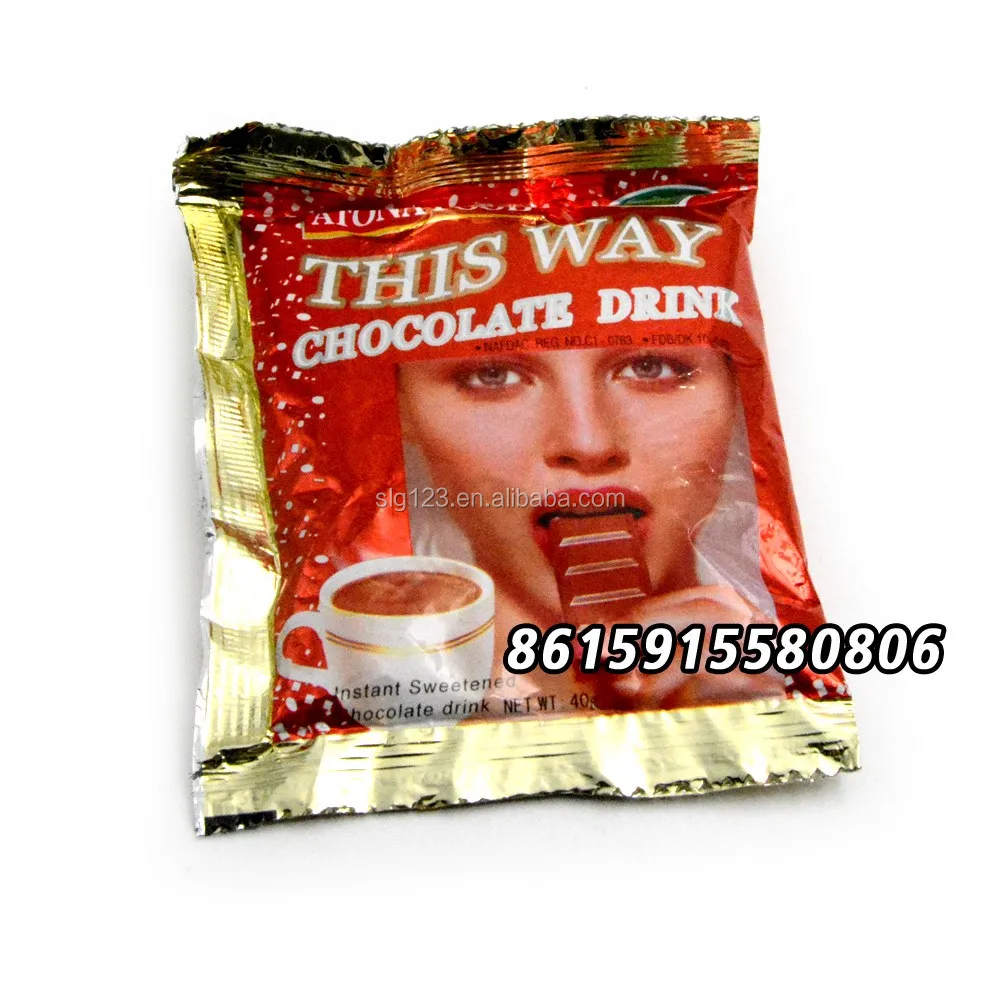 Oem 40g Sweetened This Way Instant Chocolate Drink Powder Buy Chocolate Drink Powder,Instant