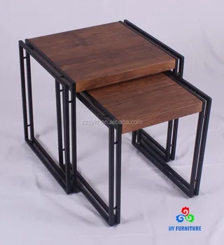 Susun Kayu Bersarang Meja Kopi Samping Sofa Grosir Susun Kayu Bersarang Meja Kopi Samping Sofa Grosir
