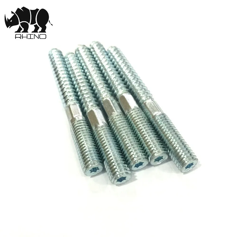Galvanized Double Wood Machine Thread Hanger Bolt Dowel Screw Buy