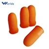 Industrial Orange16 or 14 Mil ESD Silicone Finger Cots