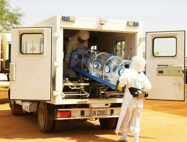 Emergency Biological Isolation Chamber /Negative pressure stretcher to isolation ebola or MERS