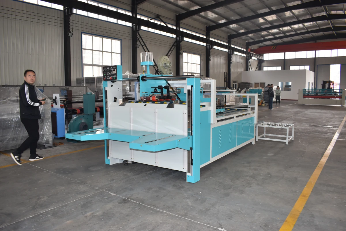 Bzx2800 Semi-automatic Corrugated Carton Box Glue Dispensing Machine ...