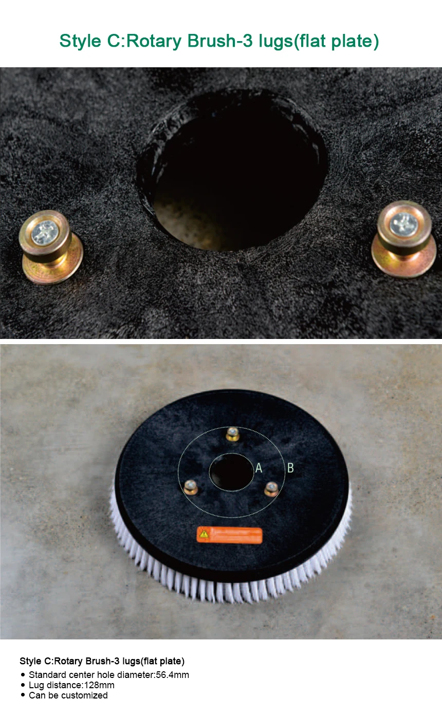 High Quality Rotary Circular Floor Cleaning Brush/floor Scrubber Silicon Brushes Buy Silicon