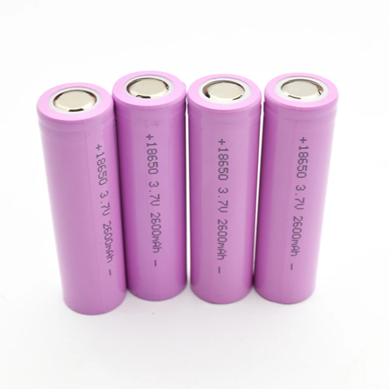 Wholesale 3.7v 18650 2600mah Li-ion Rechargeable Battery For Flashlight ...