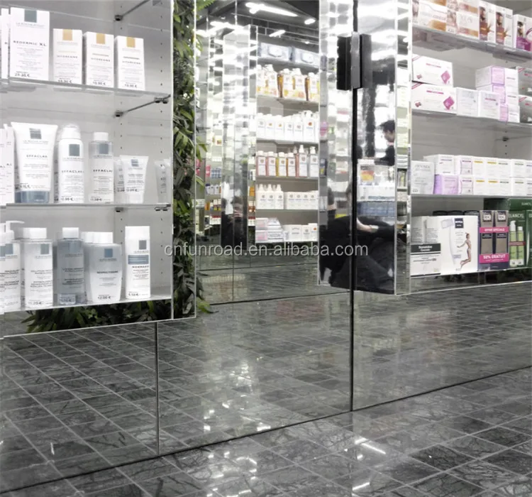 fixtures glass counter furniture for retail design for drugstore