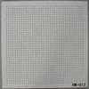 interior decorative material fiberglass acoustic panel with honeycomb hole insulation sound deadening felt