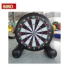 Giant Inflatable Foot Darts Inflatable Soccer inflatable golf football dart board game with 2 wheels
