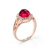 2018 ruby gemstone ring large mediterranean red coral gold 18k gold ruby ring