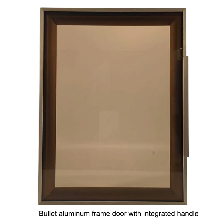 2018 New Design Aluminum Gl Cabinet Frame Profiles For Kitchen Aluminum Gl Cabinet Frame Profiles