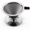 Hand Drip Brewing Methods stainless steel coffee drip cone dripper