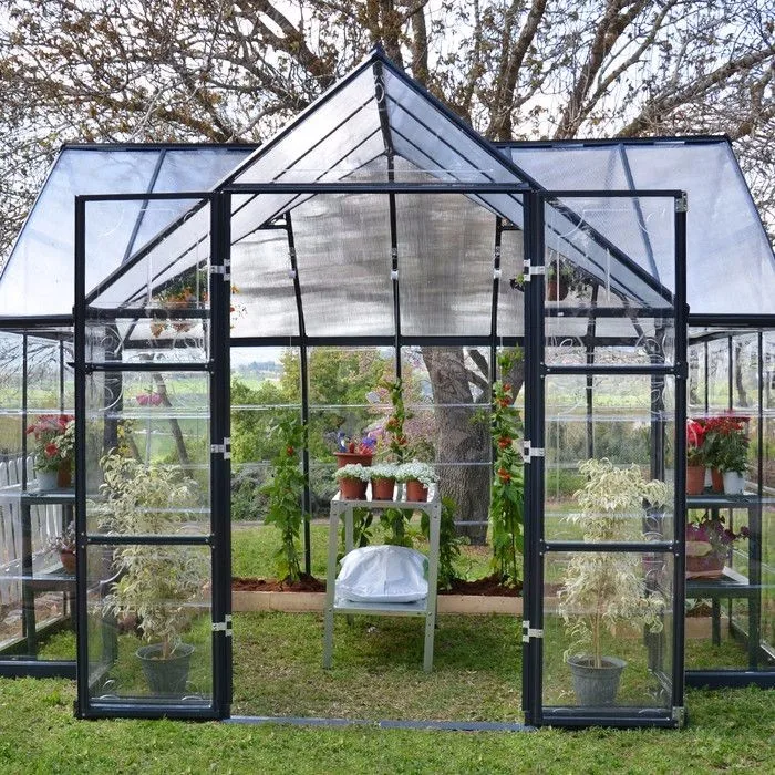 Polycarbonate Greenhouse Easily Assembled Complete Greenhouse