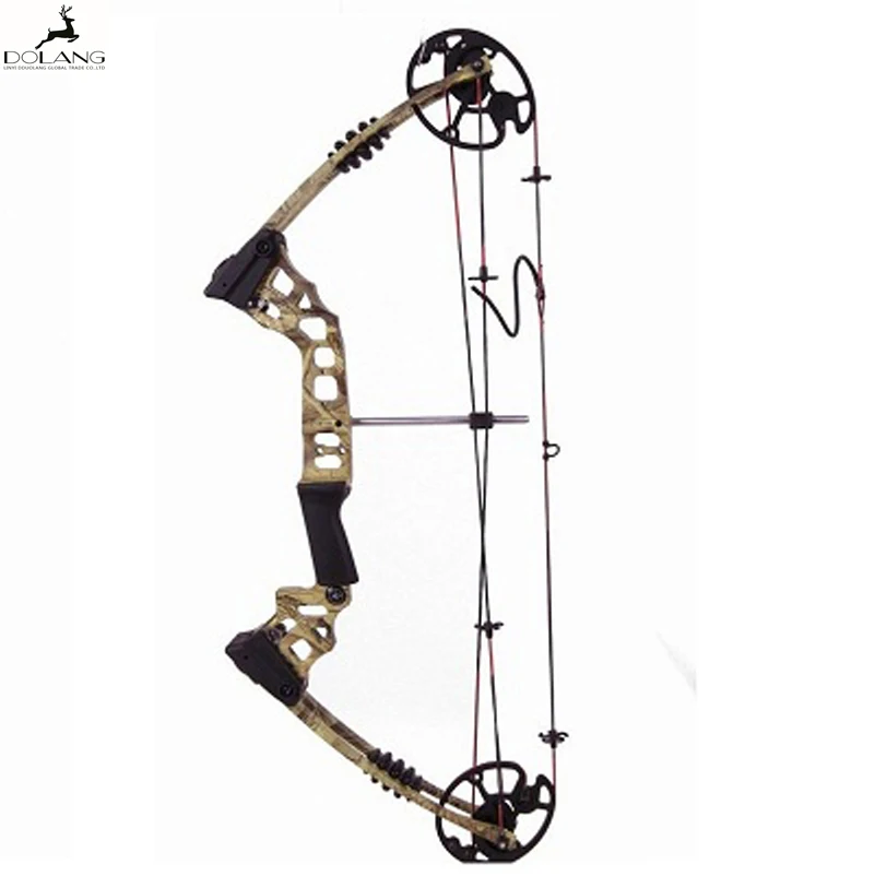 Hunting Equipment Youth Archery Compound Bow Titanium With Feather