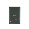 matt green full over lap packaging boxes ivory board box cardboard box