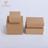European style free sample provide cardboard material kraft paper gift box