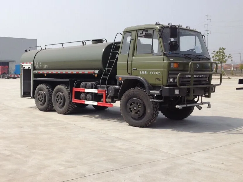 Cn Military 6x6 Offroad Water Tank Vehicle All Wheel Drive Water
