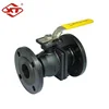 150LB Cast Steel Side Entry Full Bore PTFE Seat Flanged End Floating Ball Valve