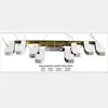 ceramic halogen circular fluorescent lamp holder e40/ t5/r7s