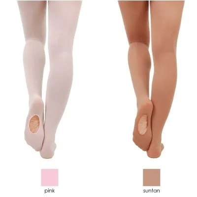 Bt00002 Nylon Feet Tube Pantyhose Transition Ballet Tights For Women ...