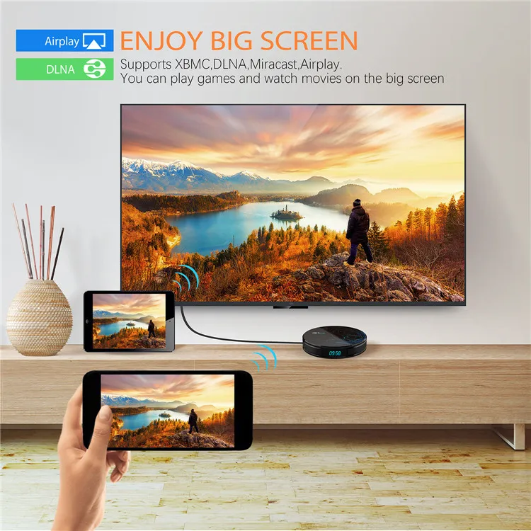 Factory Direct HK1 PLUS Amlogic S905X2 ram LPDDR4 2GB 4GB Android 8.1 3d converter 254 tv tuner box