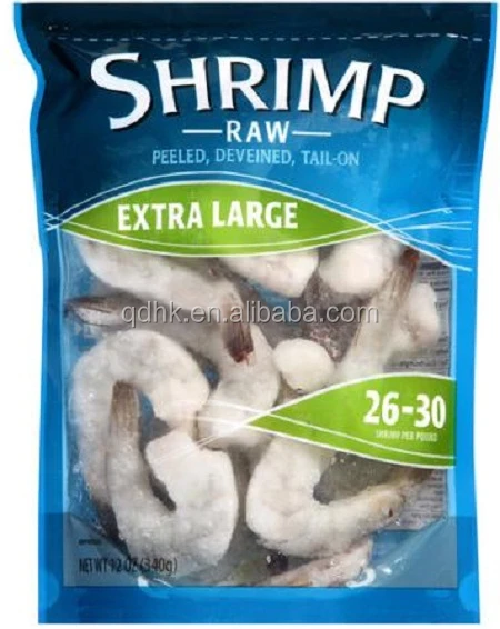 Customized Frozen Shrimp Packaging Bag Mixed Seafood Bags Customized Frozen Shrimp Packaging Bag Mixed Seafood Bags Bopp Product On Alibaba