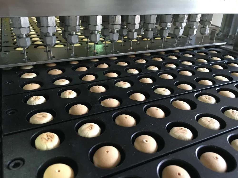 Chocolate Injection Machine Hello Panda Biscuit Siemens PLC Touch Screen